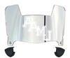 Alabama A&M Bulldogs Mini Football Helmet Visor Shield w/ Clips - PICK VISOR & LOGO COLOR
