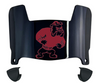 Alabama A&M Bulldogs Mini Football Helmet Visor Shield w/ Clips - PICK VISOR & LOGO COLOR