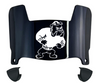 Alabama A&M Bulldogs Mini Football Helmet Visor Shield w/ Clips - PICK VISOR & LOGO COLOR