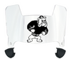 Alabama A&M Bulldogs Mini Football Helmet Visor Shield w/ Clips - PICK VISOR & LOGO COLOR