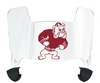 Alabama A&M Bulldogs Mini Football Helmet Visor Shield w/ Clips - PICK VISOR & LOGO COLOR