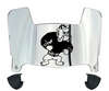Alabama A&M Bulldogs Mini Football Helmet Visor Shield w/ Clips - PICK VISOR & LOGO COLOR