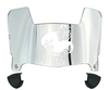 Alabama A&M Bulldogs Mini Football Helmet Visor Shield w/ Clips - PICK VISOR & LOGO COLOR