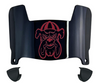 Alabama A&M Bulldogs Mini Football Helmet Visor Shield w/ Clips - PICK VISOR & LOGO COLOR
