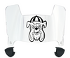 Alabama A&M Bulldogs Mini Football Helmet Visor Shield w/ Clips - PICK VISOR & LOGO COLOR