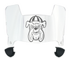 Alabama A&M Bulldogs Mini Football Helmet Visor Shield w/ Clips - PICK VISOR & LOGO COLOR