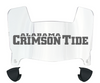 Alabama Crimson Tide Mini Football Helmet Visor Shield w/ Clips - PICK VISOR & LOGO COLOR