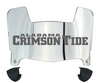 Alabama Crimson Tide Mini Football Helmet Visor Shield w/ Clips - PICK VISOR & LOGO COLOR