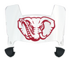 Alabama Crimson Tide Mini Football Helmet Visor Shield w/ Clips - PICK VISOR & LOGO COLOR