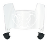 Alabama Crimson Tide Mini Football Helmet Visor Shield w/ Clips - PICK VISOR & LOGO COLOR
