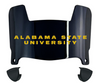 Alabama State Hornets Mini Football Helmet Visor Shield w/ Clips - PICK VISOR & LOGO COLOR