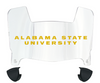 Alabama State Hornets Mini Football Helmet Visor Shield w/ Clips - PICK VISOR & LOGO COLOR