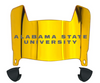 Alabama State Hornets Mini Football Helmet Visor Shield w/ Clips - PICK VISOR & LOGO COLOR