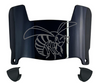 Alabama State Hornets Mini Football Helmet Visor Shield w/ Clips - PICK VISOR & LOGO COLOR