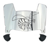 Alabama State Hornets Mini Football Helmet Visor Shield w/ Clips - PICK VISOR & LOGO COLOR