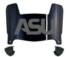 Alabama State Hornets Mini Football Helmet Visor Shield w/ Clips - PICK VISOR & LOGO COLOR