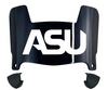 Alabama State Hornets Mini Football Helmet Visor Shield w/ Clips - PICK VISOR & LOGO COLOR