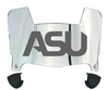 Alabama State Hornets Mini Football Helmet Visor Shield w/ Clips - PICK VISOR & LOGO COLOR