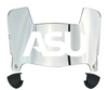 Alabama State Hornets Mini Football Helmet Visor Shield w/ Clips - PICK VISOR & LOGO COLOR