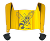 Alabama State Hornets Mini Football Helmet Visor Shield w/ Clips - PICK VISOR & LOGO COLOR