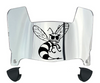 Alabama State Hornets Mini Football Helmet Visor Shield w/ Clips - PICK VISOR & LOGO COLOR