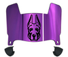 Albany Great Danes Mini Football Helmet Visor Shield w/ Clips - PICK VISOR & LOGO COLOR