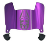 Albany Great Danes Mini Football Helmet Visor Shield w/ Clips - PICK VISOR & LOGO COLOR