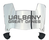 Albany Great Danes Mini Football Helmet Visor Shield w/ Clips - PICK VISOR & LOGO COLOR
