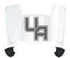 Albany Great Danes Mini Football Helmet Visor Shield w/ Clips - PICK VISOR & LOGO COLOR
