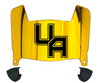 Albany Great Danes Mini Football Helmet Visor Shield w/ Clips - PICK VISOR & LOGO COLOR