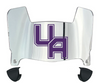 Albany Great Danes Mini Football Helmet Visor Shield w/ Clips - PICK VISOR & LOGO COLOR