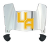 Albany Great Danes Mini Football Helmet Visor Shield w/ Clips - PICK VISOR & LOGO COLOR