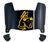 Albany Great Danes Mini Football Helmet Visor Shield w/ Clips - PICK VISOR & LOGO COLOR