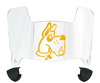 Albany Great Danes Mini Football Helmet Visor Shield w/ Clips - PICK VISOR & LOGO COLOR