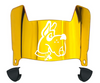 Albany Great Danes Mini Football Helmet Visor Shield w/ Clips - PICK VISOR & LOGO COLOR