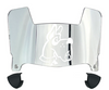 Albany Great Danes Mini Football Helmet Visor Shield w/ Clips - PICK VISOR & LOGO COLOR