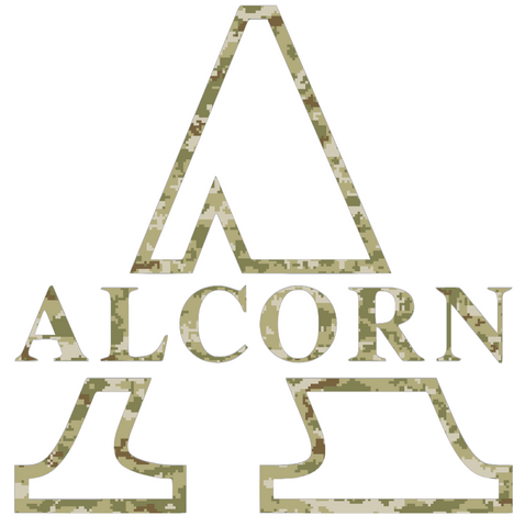Alcorn State Braves Team Logo Salute to Service Camouflage Camo Vinyl Decal PICK SIZE