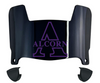 Alcorn State Braves Mini Football Helmet Visor Shield w/ Clips - PICK VISOR & LOGO COLOR