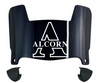 Alcorn State Braves Mini Football Helmet Visor Shield w/ Clips - PICK VISOR & LOGO COLOR