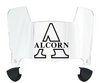 Alcorn State Braves Mini Football Helmet Visor Shield w/ Clips - PICK VISOR & LOGO COLOR