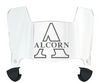 Alcorn State Braves Mini Football Helmet Visor Shield w/ Clips - PICK VISOR & LOGO COLOR