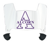 Alcorn State Braves Mini Football Helmet Visor Shield w/ Clips - PICK VISOR & LOGO COLOR