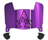 Alcorn State Braves Mini Football Helmet Visor Shield w/ Clips - PICK VISOR & LOGO COLOR
