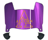 Alcorn State Braves Mini Football Helmet Visor Shield w/ Clips - PICK VISOR & LOGO COLOR