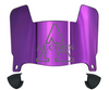 Alcorn State Braves Mini Football Helmet Visor Shield w/ Clips - PICK VISOR & LOGO COLOR
