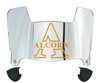 Alcorn State Braves Mini Football Helmet Visor Shield w/ Clips - PICK VISOR & LOGO COLOR