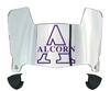 Alcorn State Braves Mini Football Helmet Visor Shield w/ Clips - PICK VISOR & LOGO COLOR