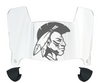 Alcorn State Braves Mini Football Helmet Visor Shield w/ Clips - PICK VISOR & LOGO COLOR