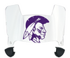Alcorn State Braves Mini Football Helmet Visor Shield w/ Clips - PICK VISOR & LOGO COLOR