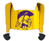 Alcorn State Braves Mini Football Helmet Visor Shield w/ Clips - PICK VISOR & LOGO COLOR